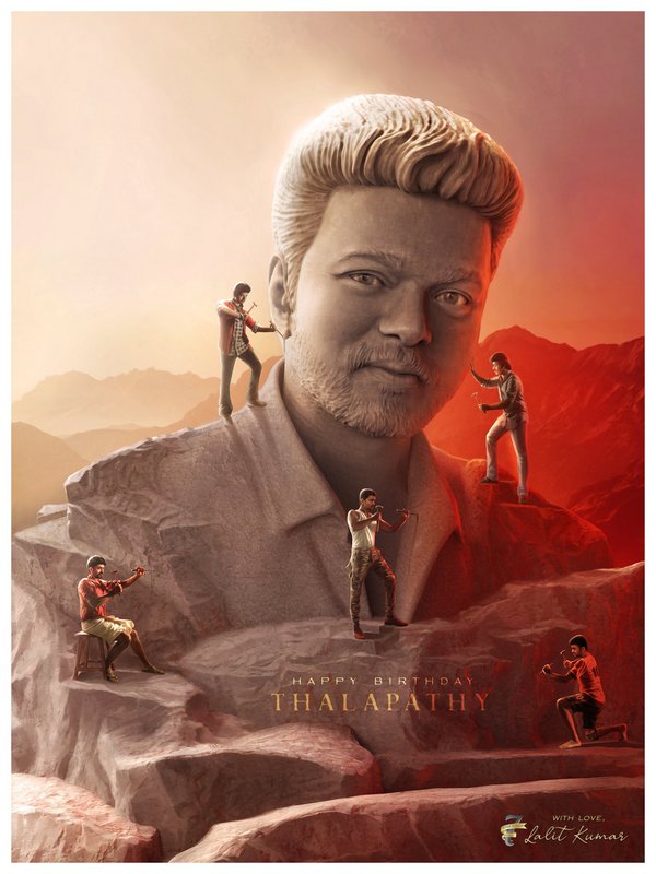vijay bday poster